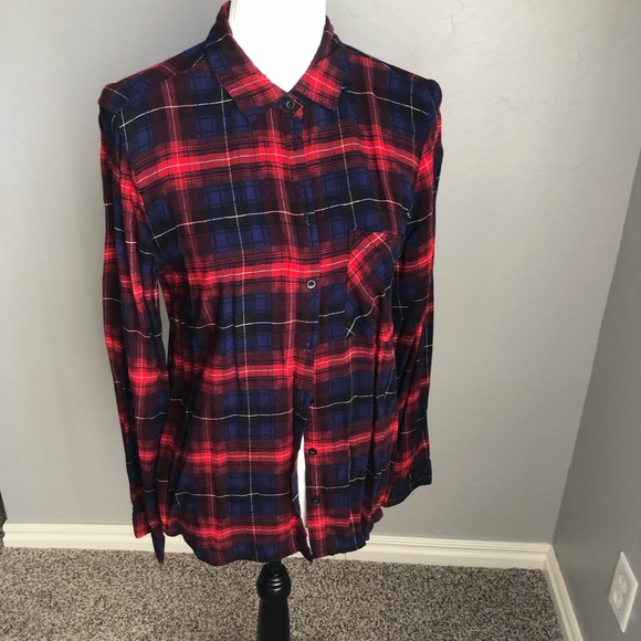 Play & Esther plaid top - Picture 3 of 6